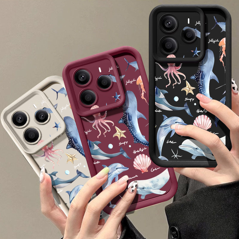 Niedliche Delfin-Muster Weiche – Xiaomi Redmi Note 13 Bewertung und Preis